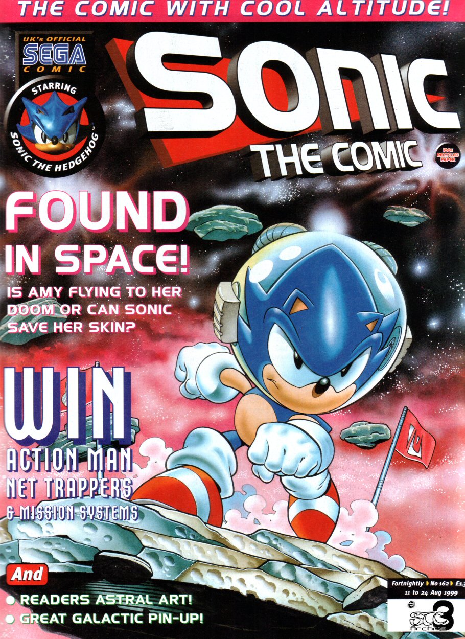 Sonic - The Comic Issue No. 162 Cover Page